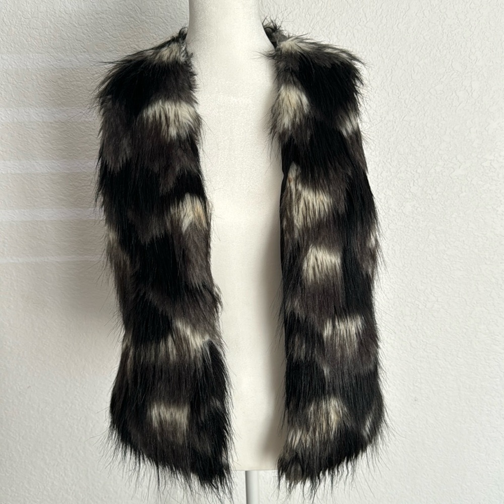 BB Dakota faux multi color fur